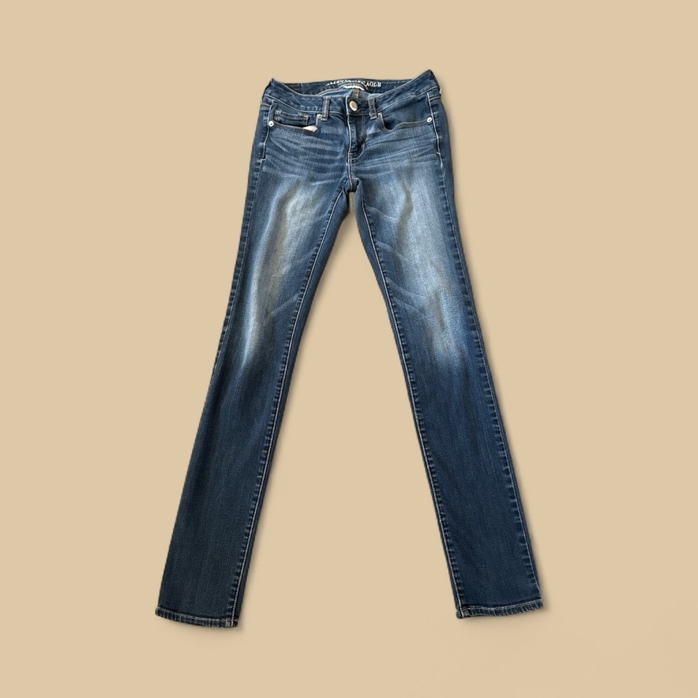 American Eagle Outfitters Medium Blue Skinny Jeans